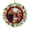 1st Christmas as Grandparents 2-Photo Wreath