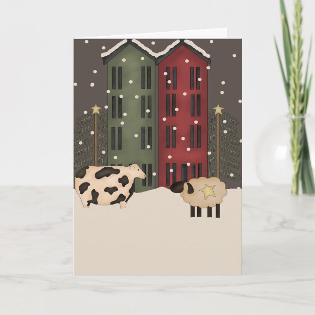 1st Christmas in New Home Card (Front)