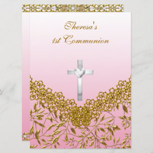1st Communion Party Invitation