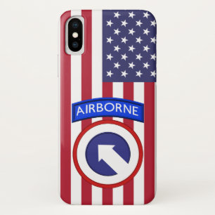 1st Corps Support Command Airborne iPhone X Case