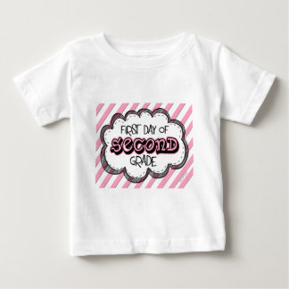 1st day of 2nd grade sign .jpg baby T-Shirt