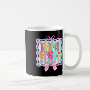 1st Day Of 3rd Grade Preppy Back To School Third G Coffee Mug