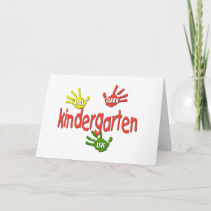 *1st DAY OF KINDERGARDEN* HAVE "FUN" Card