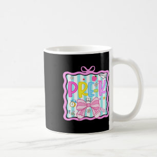 1st Day Of Pre-kindergarten Preppy Back To School Coffee Mug