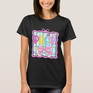 1st Day Of Pre-kindergarten Preppy Ck To School Co T-Shirt
