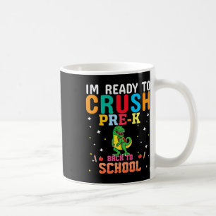 1st Day Of Preschool Girls Prek Boys Back To Schoo Coffee Mug
