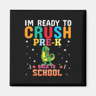 1st Day Of Preschool Girls Prek Boys Ck To School Magnet