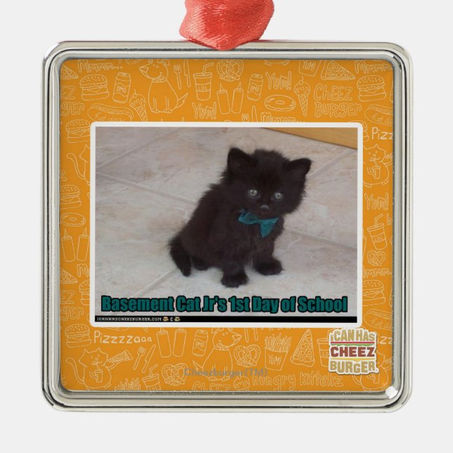 1st Day of School Metal Tree Decoration (Front)