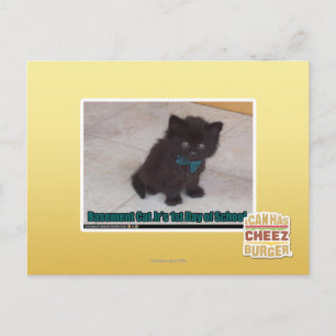 1st Day of School Postcard