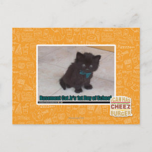 1st Day of School Postcard