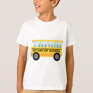 1st Day of School School Bus Gift T-Shirt