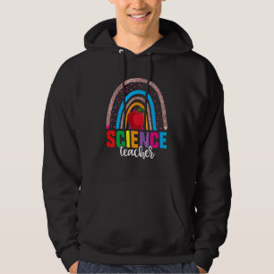 1st Day Of Science Teacher Fun Back To School Rai Hoodie