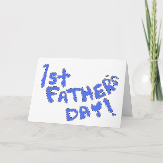 1st Father's Day! Card (Front)