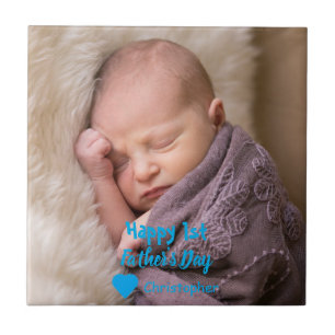 1st Father's Day Ceramic Tile