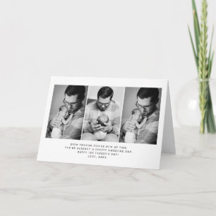 1st Father's Day Folded Greeting Card