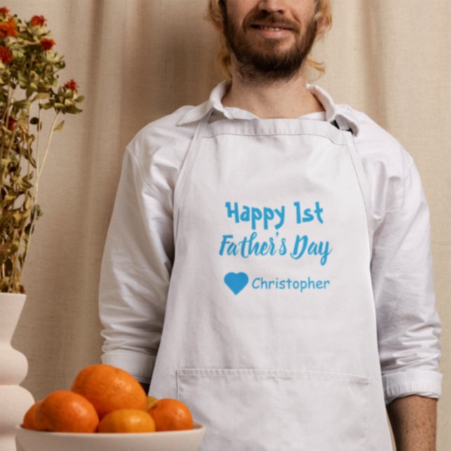 1st Father's Day Standard Apron (Creator Uploaded)
