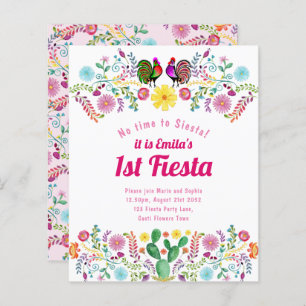 1st Fiesta Birthday For a Girl Folkart BUDGET