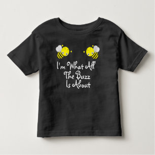 1st First Bee Day Birthday Buzz Toddler T-Shirt