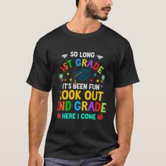 1St Grade 2Nd Here I Come First Day Back To School T-Shirt