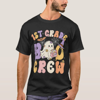 1st Grade Boo Crew First Grade Halloween Costume T T-Shirt