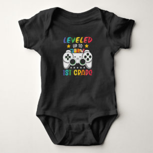 1st Grade Gamer First Day Of School Student Gift Baby Bodysuit