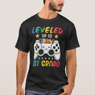 1st Grade Gamer First Day Of School Student Gift T-Shirt