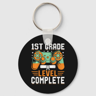 1st Grade Level Complete Graduation Video Game Con Key Ring
