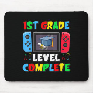 1st Grade Level Complete Last Day Of School Video Mouse Pad