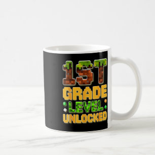 1st Grade Level Unlocked Gamer School Gift For Kid Coffee Mug