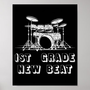 1st grade new beat music and dumb lover back to poster