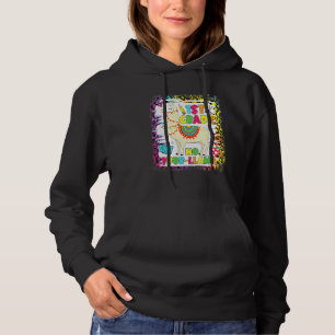 1st Grade No Prob-Llama Teacher Student First Day Hoodie