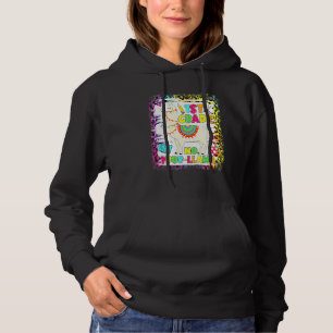 1st Grade No Prob-Llama Teacher Student First Day  Hoodie