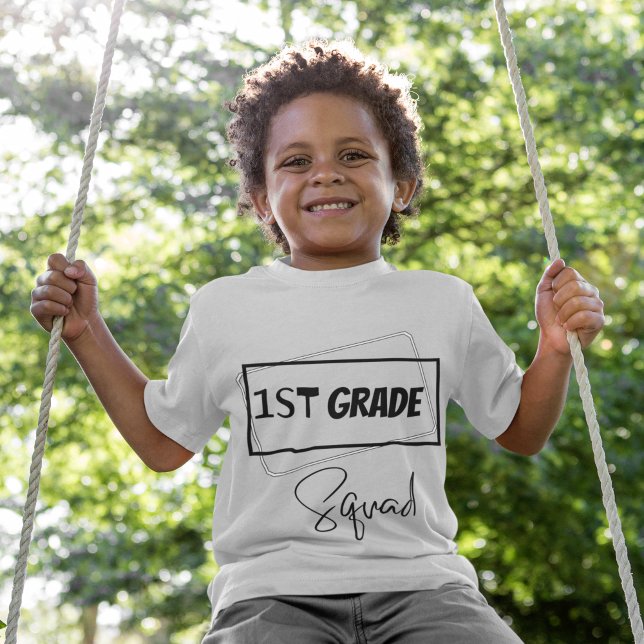 1st Grade Squad Box- Back to School T-Shirt (Creator Uploaded)
