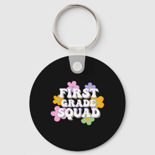 1st Grade Squad Team Ck To School Teachers Student Key Ring