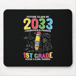 1st Grade Teacher Future Class Of 2033 Mouse Pad