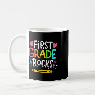 1st Grade Teacher Gift 1st Grade Rock Coffee Mug
