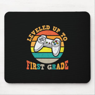 1st Grade Teacher Levelled Up To 1st Grade Mouse Pad