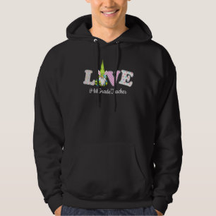1st Grade Teacher Life Love Gnome Egg Hunting East Hoodie