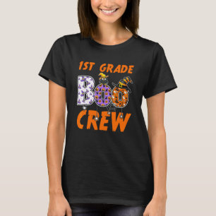 1st Grade Teacher Student Halloween First Grade Bo T-Shirt