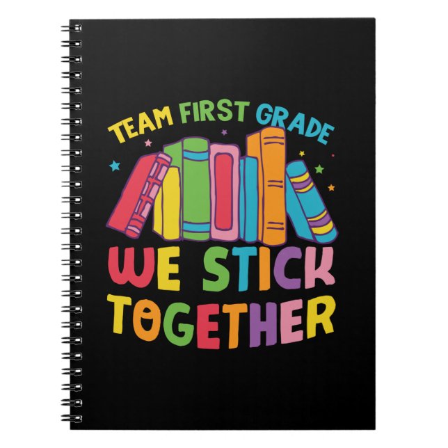 1st Grade Teacher Team First Grade Notebook (Front)