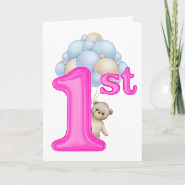 1st Greeting Card (Front)