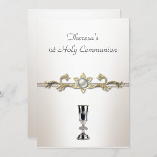 1st Holy Communion Party Invitation