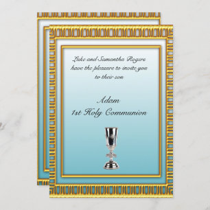 1st Holy Communion Party Invitation