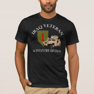 1st ID Iraq Vet - Humvee T-Shirt