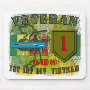 1st Inf Div-Vietnam Mouse Pad