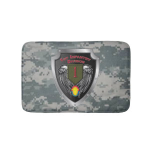 1st Infantry Division Bath Mat