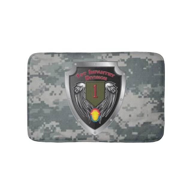 1st Infantry Division  Bath Mat (Front)