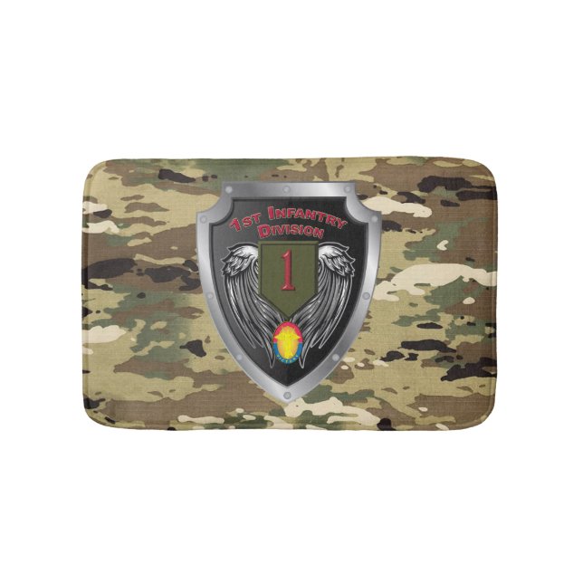 1st Infantry Division  Bath Mat (Front)