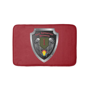 1st Infantry Division Bath Mat