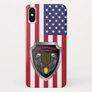 1st Infantry Division “Big Red One” iPhone X Case
